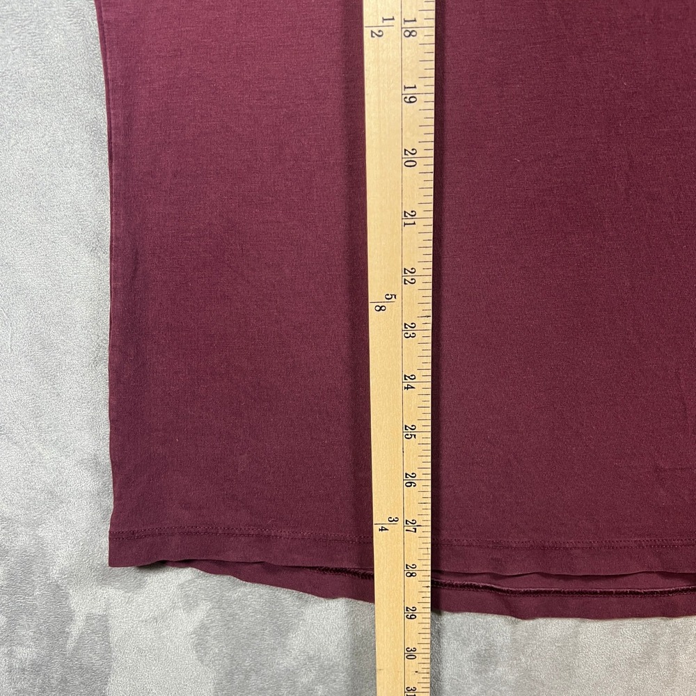 Lululemon Lunar New Year Five-Year Basic Tee Burgundy Number Print‎ Size L - Picture 7 of 8